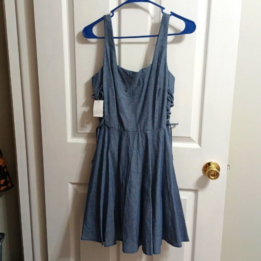 NWT Charlotte Russe Bailey Blue dress